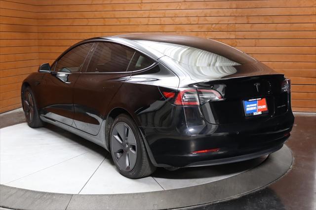 used 2022 Tesla Model 3 car, priced at $27,490