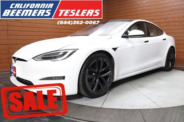 used 2022 Tesla Model S car, priced at $59,999