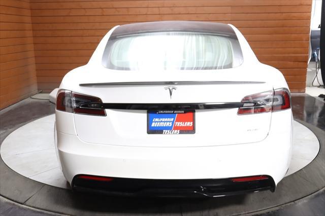 used 2022 Tesla Model S car, priced at $59,999