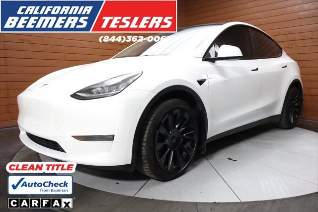 used 2021 Tesla Model Y car, priced at $25,490