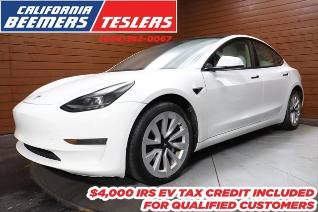 used 2021 Tesla Model 3 car, priced at $20,999