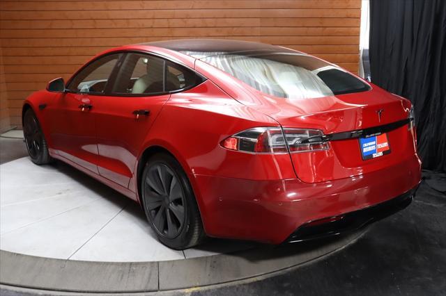 used 2022 Tesla Model S car, priced at $46,990