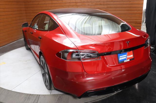 used 2022 Tesla Model S car, priced at $46,990