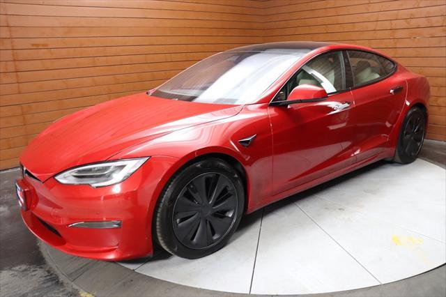 used 2022 Tesla Model S car, priced at $46,990