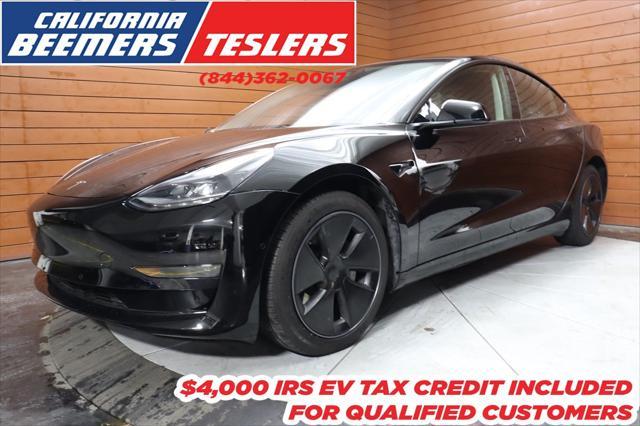 used 2022 Tesla Model 3 car, priced at $20,999