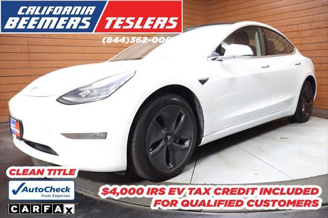 used 2019 Tesla Model 3 car, priced at $19,290