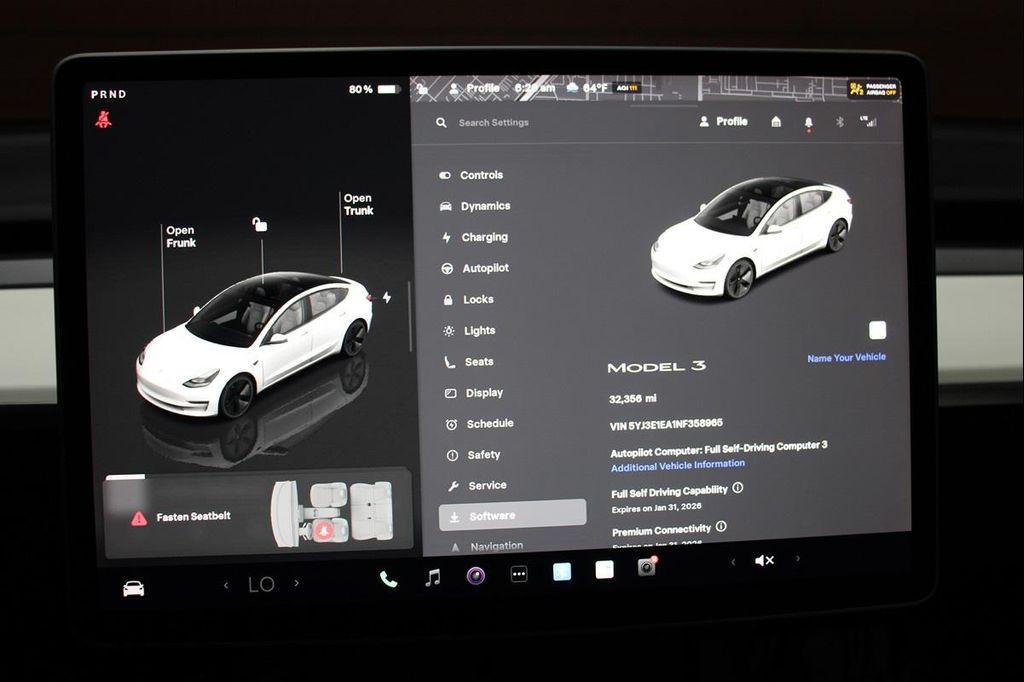 used 2022 Tesla Model 3 car, priced at $21,990
