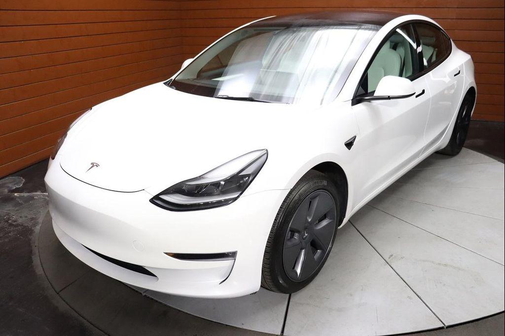 used 2022 Tesla Model 3 car, priced at $21,990