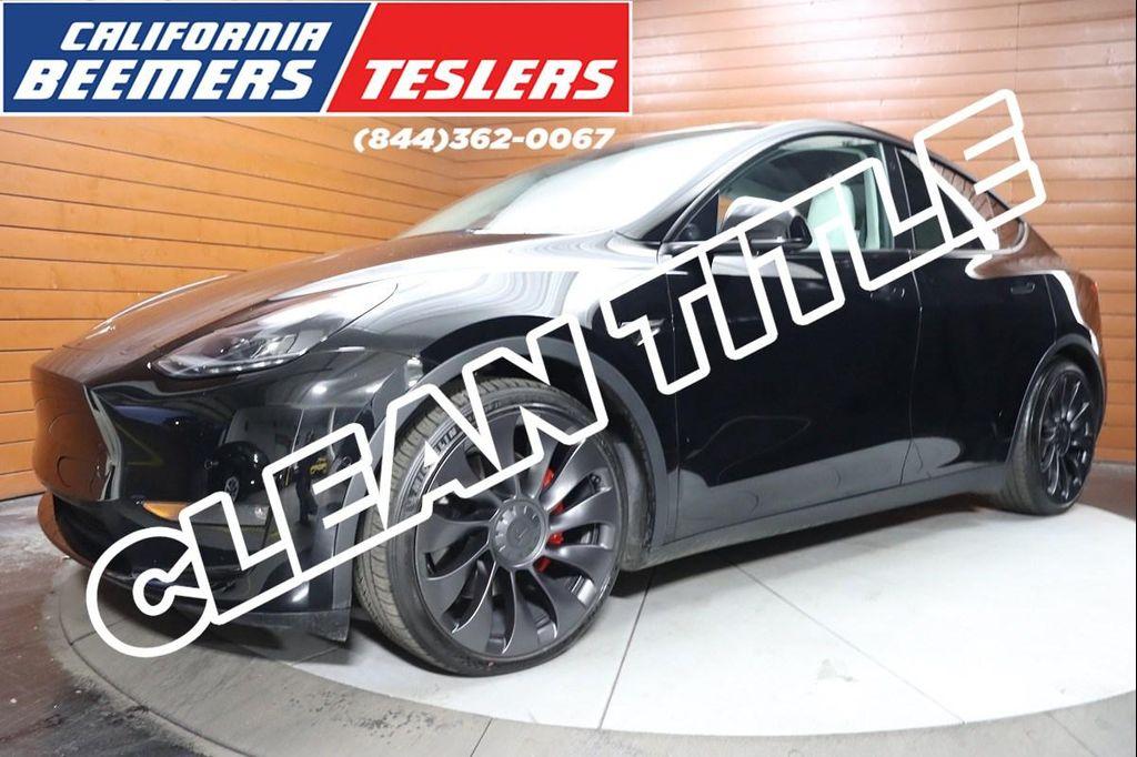 used 2022 Tesla Model Y car, priced at $29,490