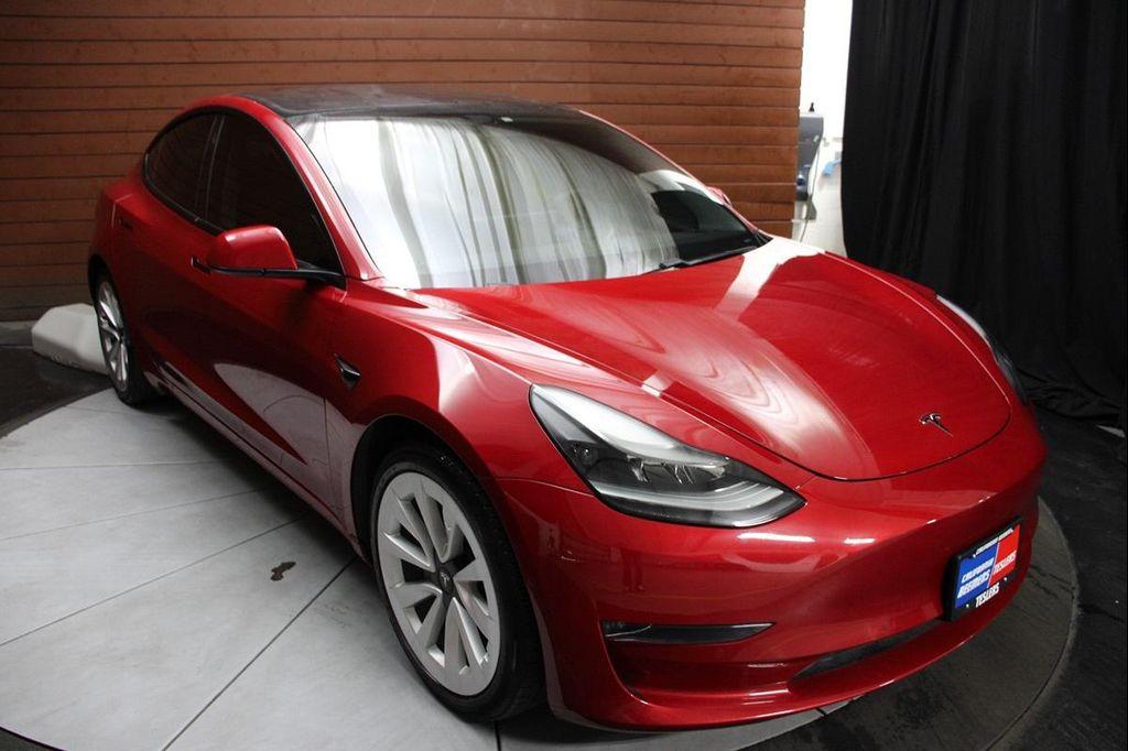 used 2021 Tesla Model 3 car, priced at $23,490