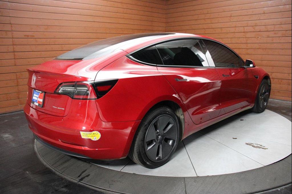 used 2022 Tesla Model 3 car, priced at $26,490