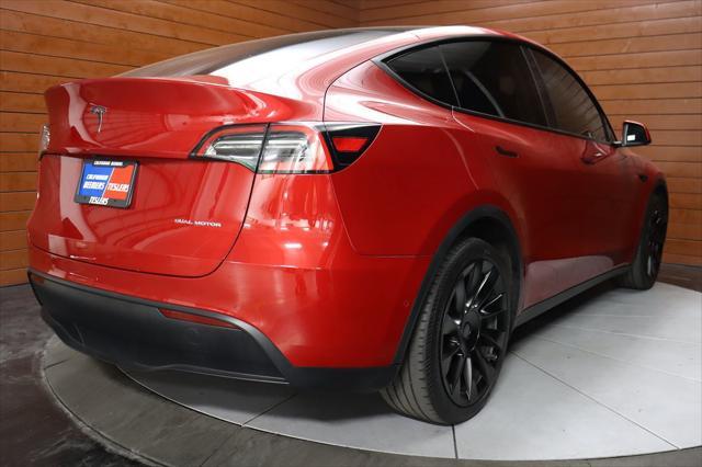 used 2021 Tesla Model Y car, priced at $27,490