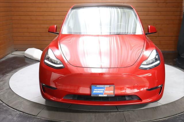 used 2021 Tesla Model Y car, priced at $27,490