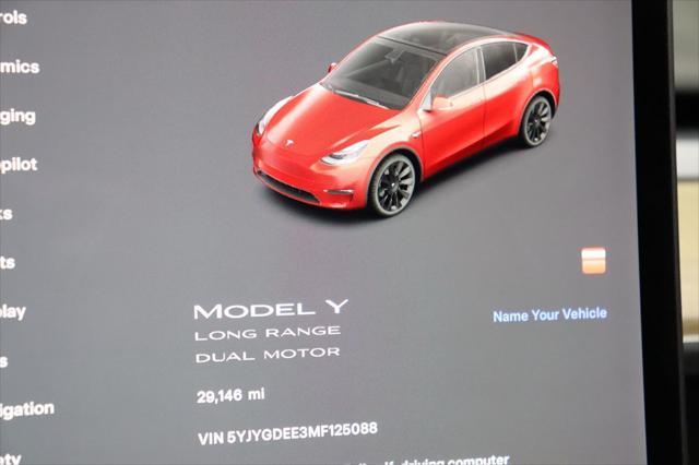 used 2021 Tesla Model Y car, priced at $27,490