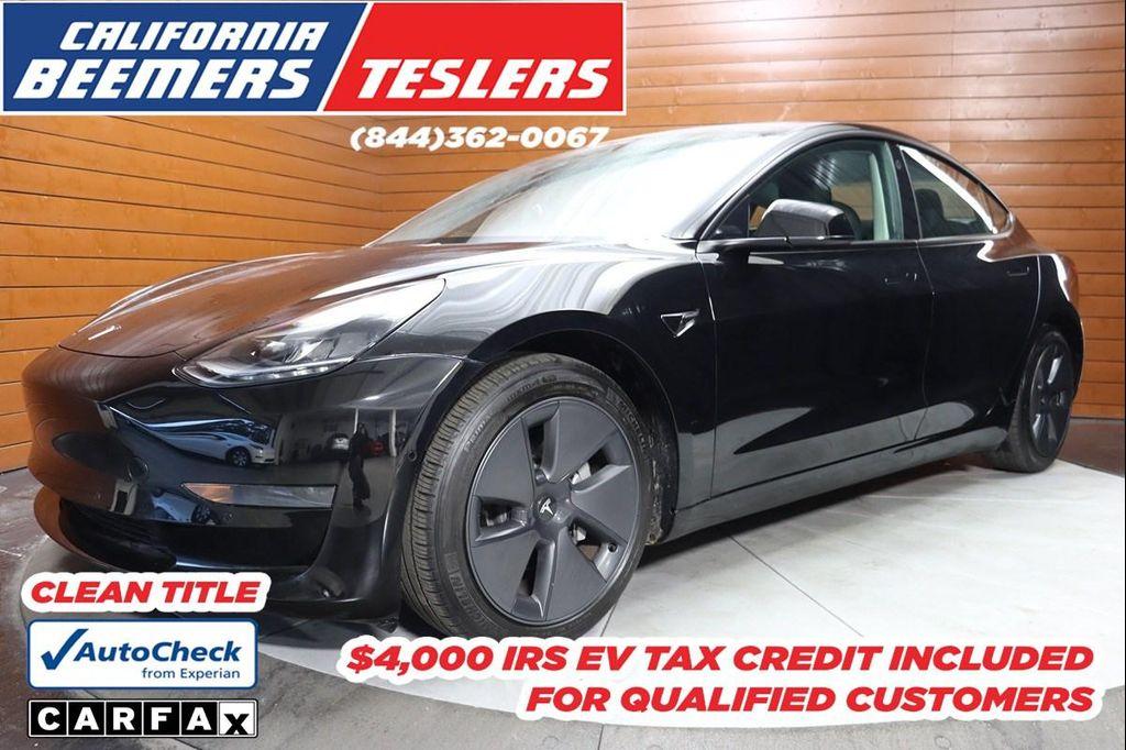 used 2022 Tesla Model 3 car, priced at $18,990