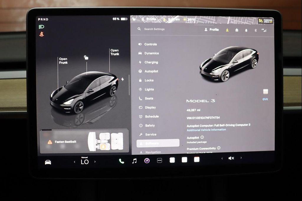 used 2022 Tesla Model 3 car, priced at $18,990
