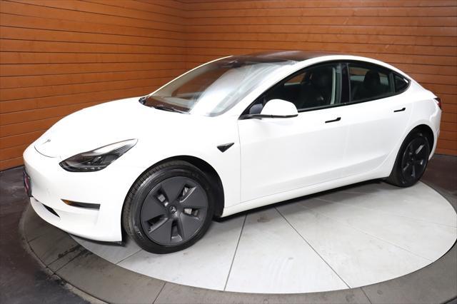 used 2021 Tesla Model 3 car, priced at $20,590