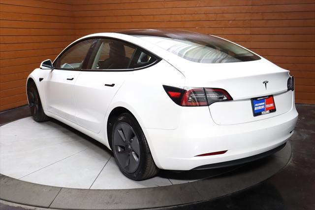 used 2021 Tesla Model 3 car, priced at $20,590