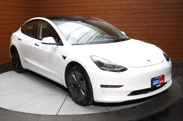 used 2021 Tesla Model 3 car, priced at $20,590