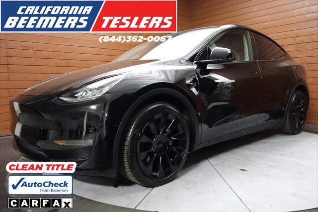 used 2022 Tesla Model Y car, priced at $27,490