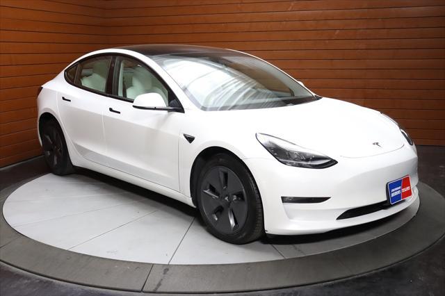 used 2022 Tesla Model 3 car, priced at $20,990