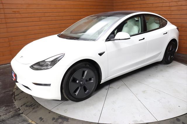 used 2022 Tesla Model 3 car, priced at $20,990