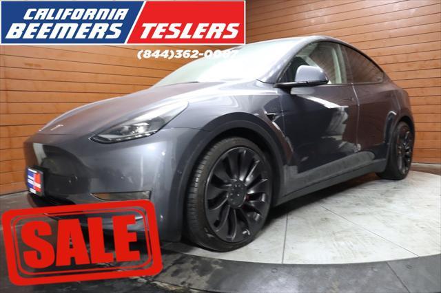 used 2021 Tesla Model Y car, priced at $32,490