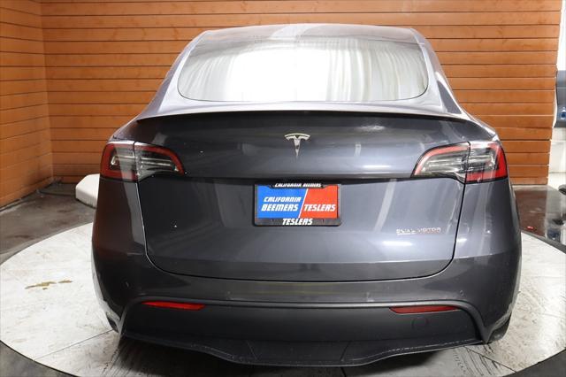 used 2021 Tesla Model Y car, priced at $32,490