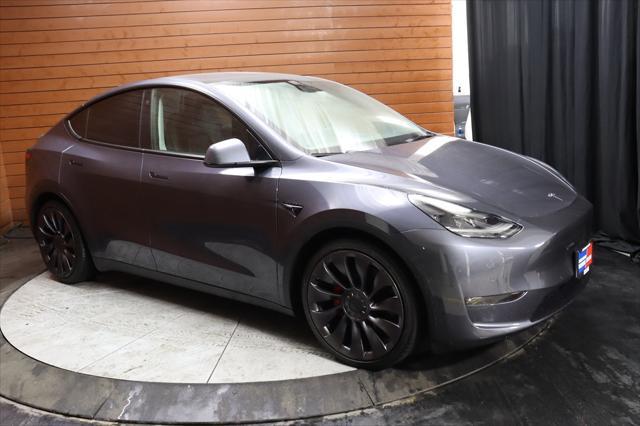 used 2021 Tesla Model Y car, priced at $32,490