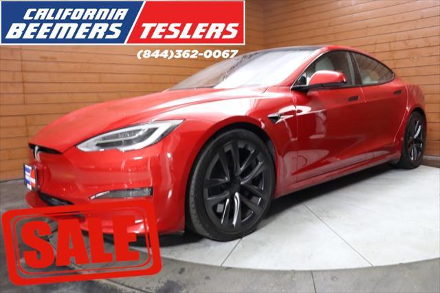 used 2022 Tesla Model S car, priced at $57,990