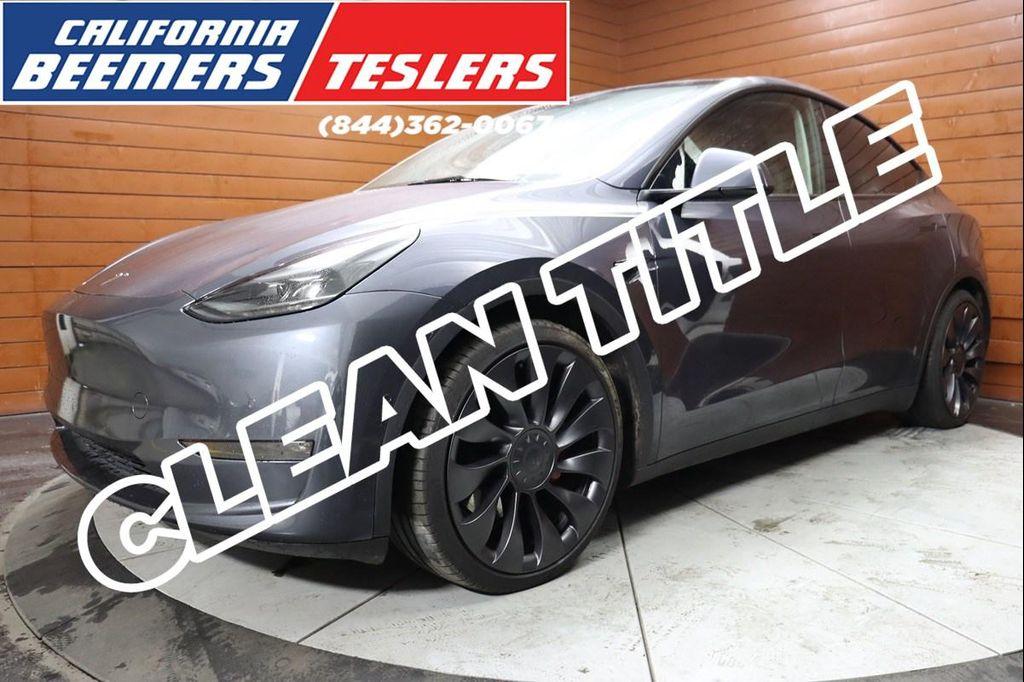 used 2022 Tesla Model Y car, priced at $27,490