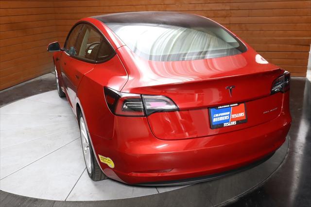 used 2022 Tesla Model 3 car, priced at $28,990