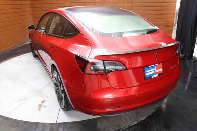 used 2021 Tesla Model 3 car, priced at $27,590