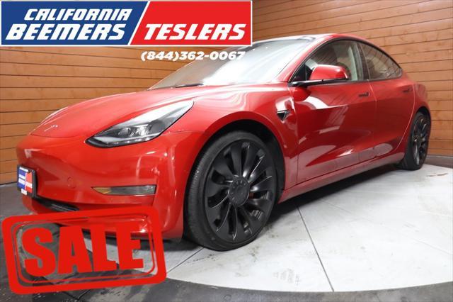 used 2021 Tesla Model 3 car, priced at $27,590