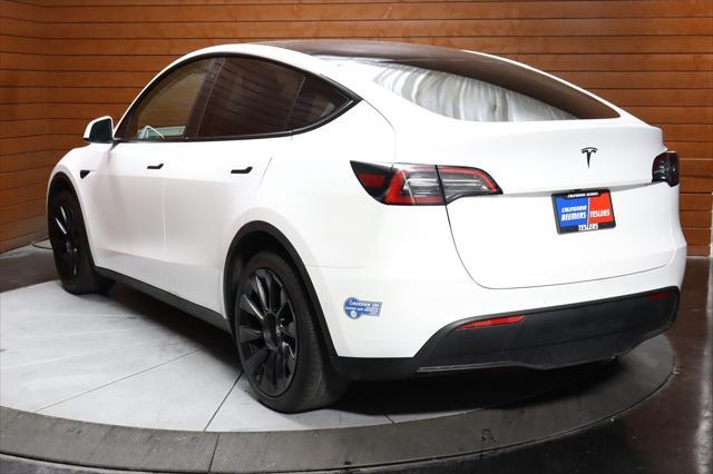 used 2021 Tesla Model Y car, priced at $28,990