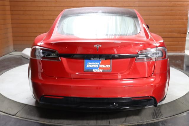 used 2022 Tesla Model S car, priced at $43,990