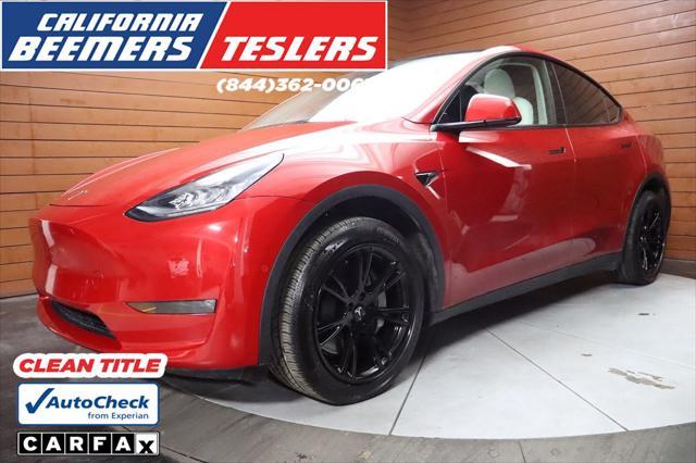 used 2022 Tesla Model Y car, priced at $27,990