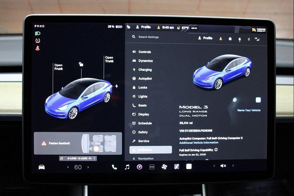 used 2020 Tesla Model 3 car, priced at $22,990