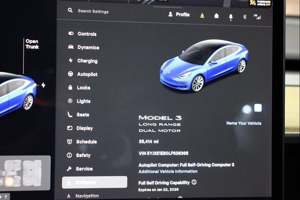 used 2020 Tesla Model 3 car, priced at $22,990