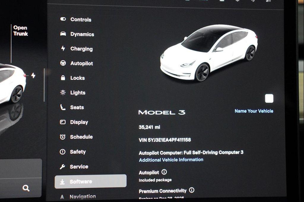 used 2023 Tesla Model 3 car, priced at $20,990