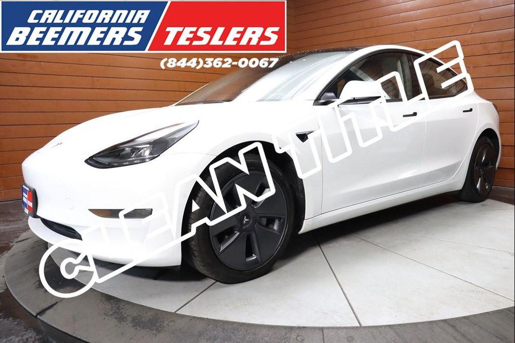 used 2023 Tesla Model 3 car, priced at $20,990