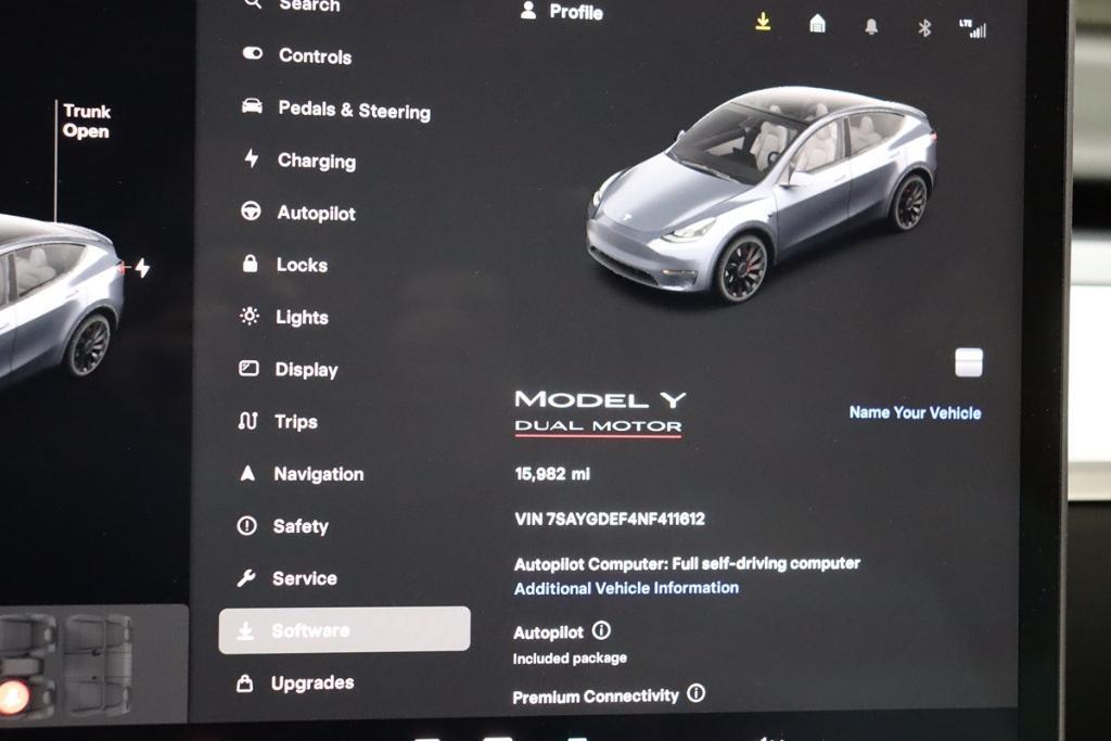 used 2022 Tesla Model Y car, priced at $36,990
