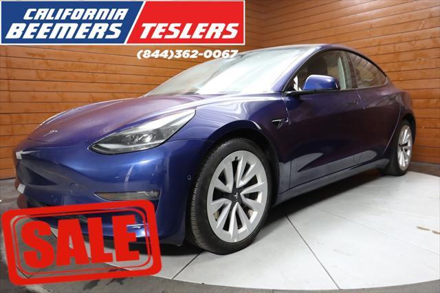 used 2022 Tesla Model 3 car, priced at $27,490