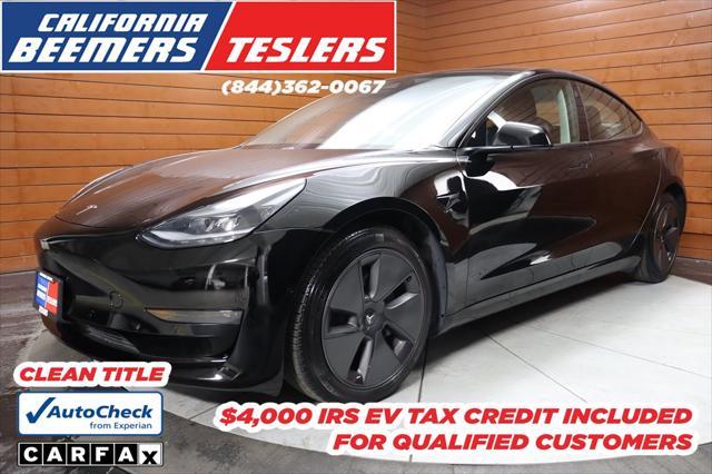used 2021 Tesla Model 3 car, priced at $19,990