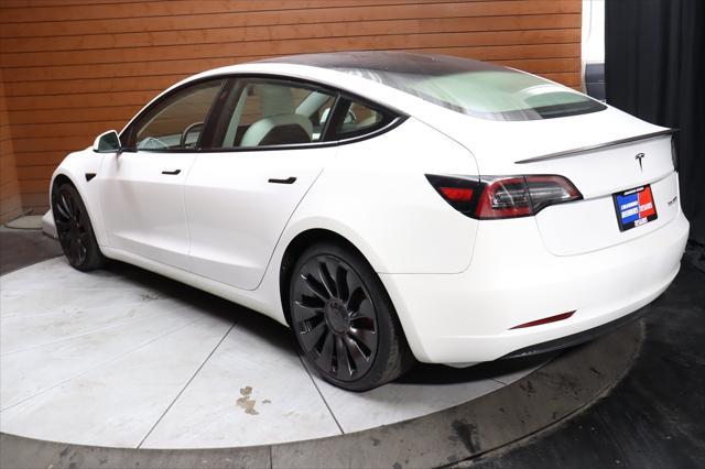 used 2021 Tesla Model 3 car, priced at $28,590