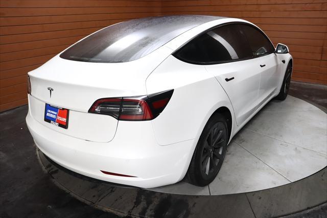 used 2022 Tesla Model 3 car, priced at $20,990