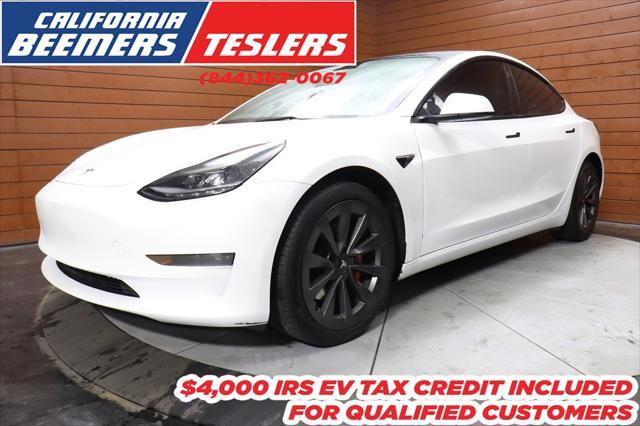 used 2022 Tesla Model 3 car, priced at $20,990