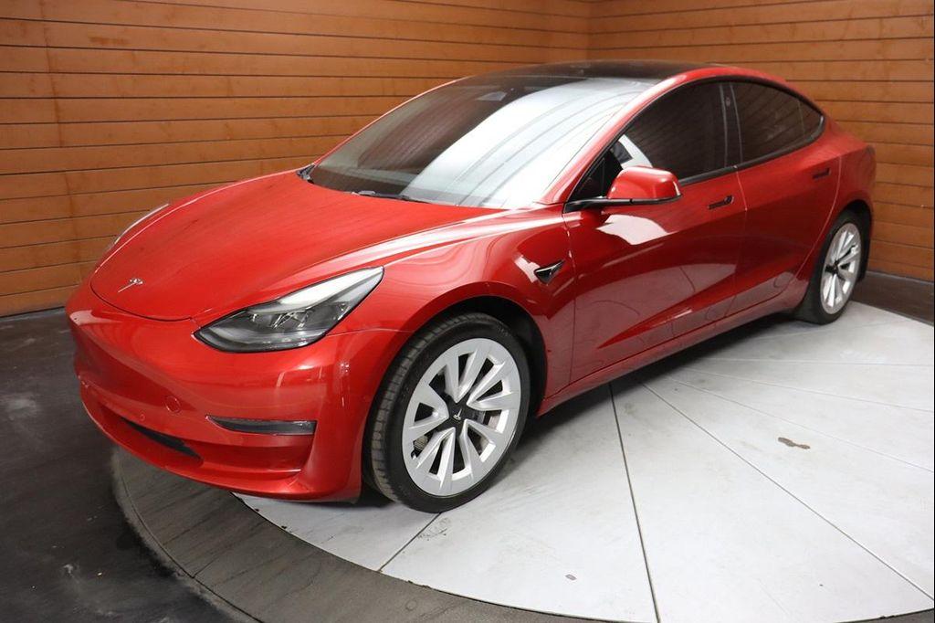 used 2022 Tesla Model 3 car, priced at $26,999