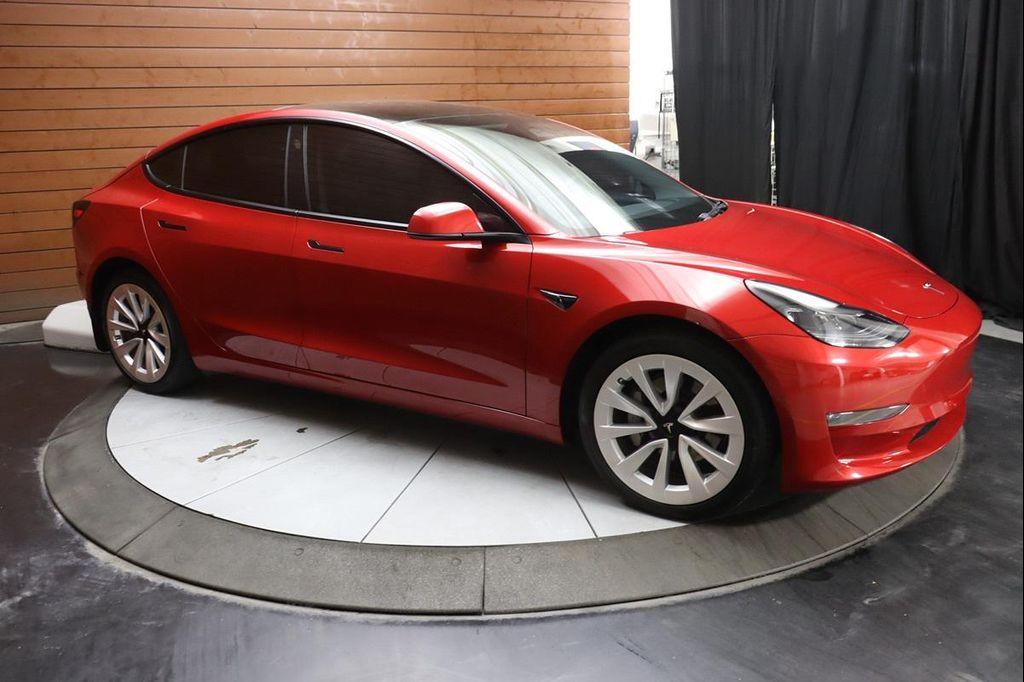 used 2022 Tesla Model 3 car, priced at $26,999