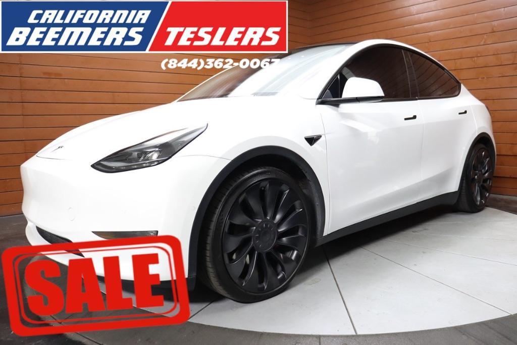 used 2022 Tesla Model Y car, priced at $35,990
